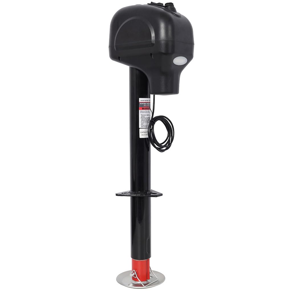 3500 lbs 12V Electric Trailer Jack with 18" Lift I857442