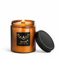 16 oz Wood Wick Soy Leather Scented Candle W1050