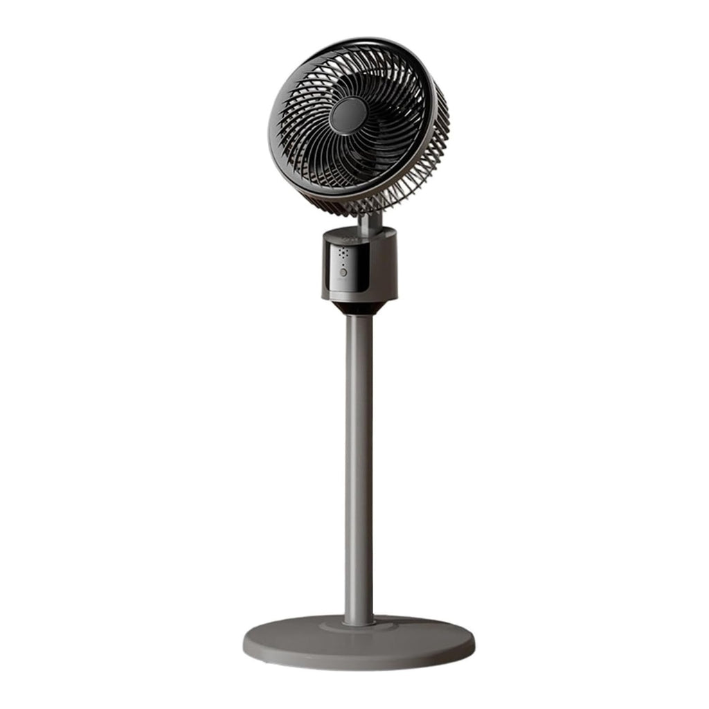 Lightweight Quiet Standing Fan (Grey) Y653