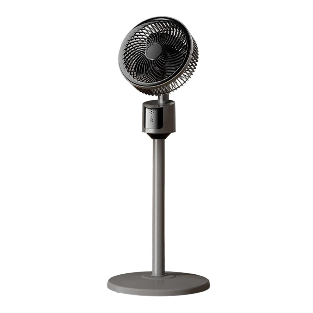 Lightweight Quiet Standing Fan (Grey) Y653
