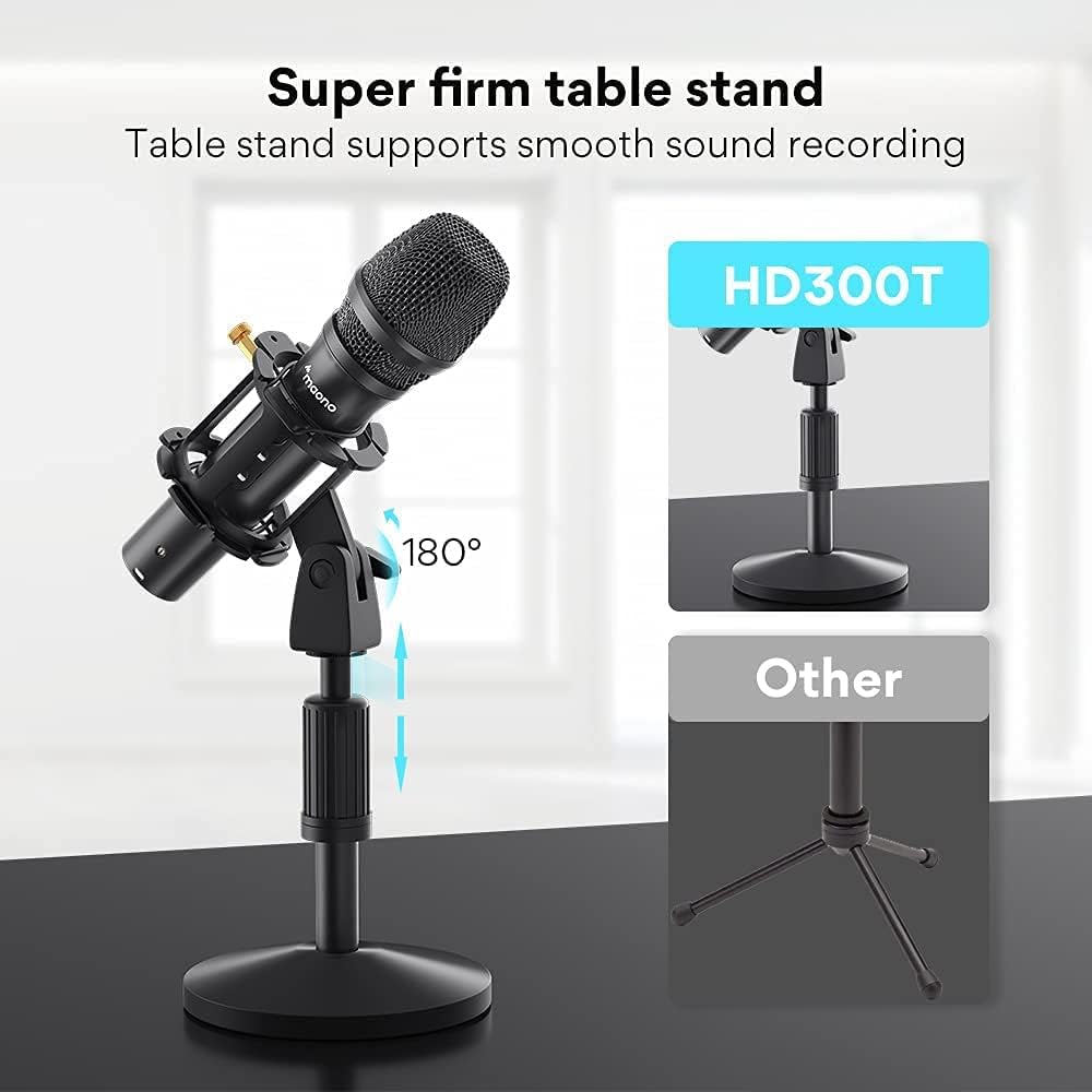 USB XLR Dynamic Podcast Microphone T5305
