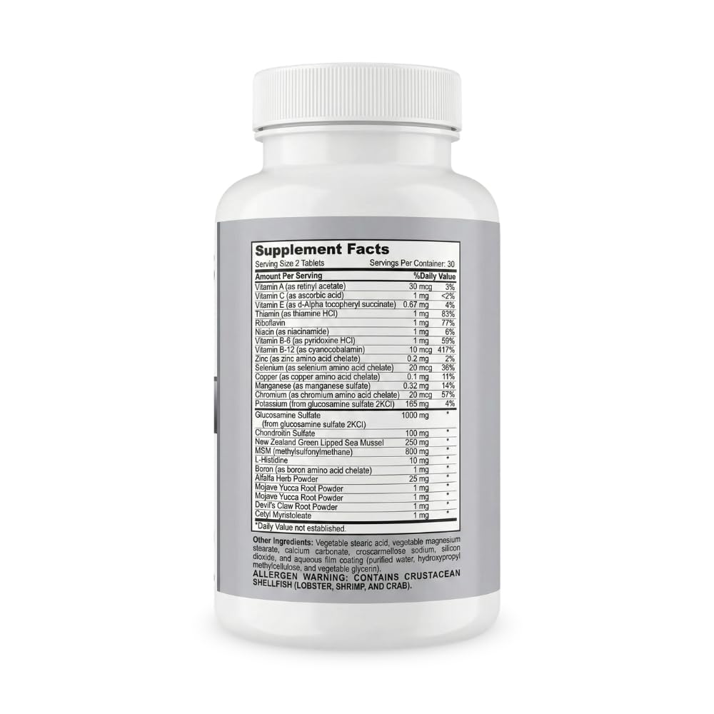 Joint Support Supplement 60 Tablets K2130