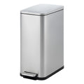 50L Slim Stainless Steel Step Trash Can with Soft-Close Lid K952975