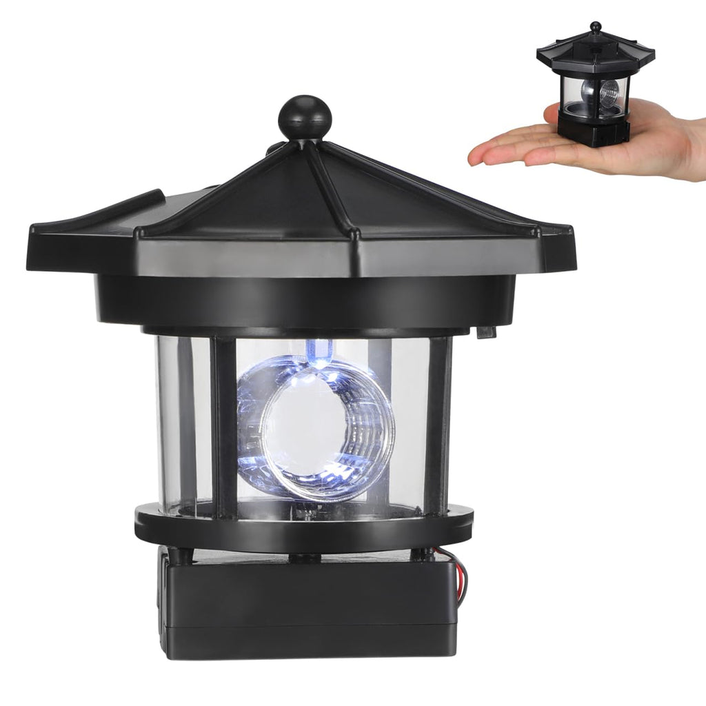 Solar LED Lighthouse Waterproof Garden Lights U7312