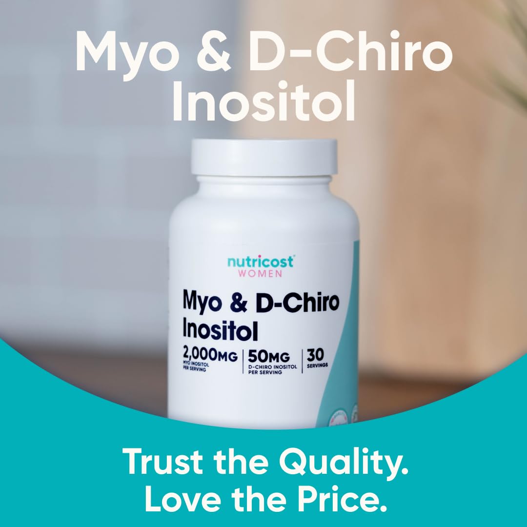 120 Capsules GMO-Free Inositol R80229