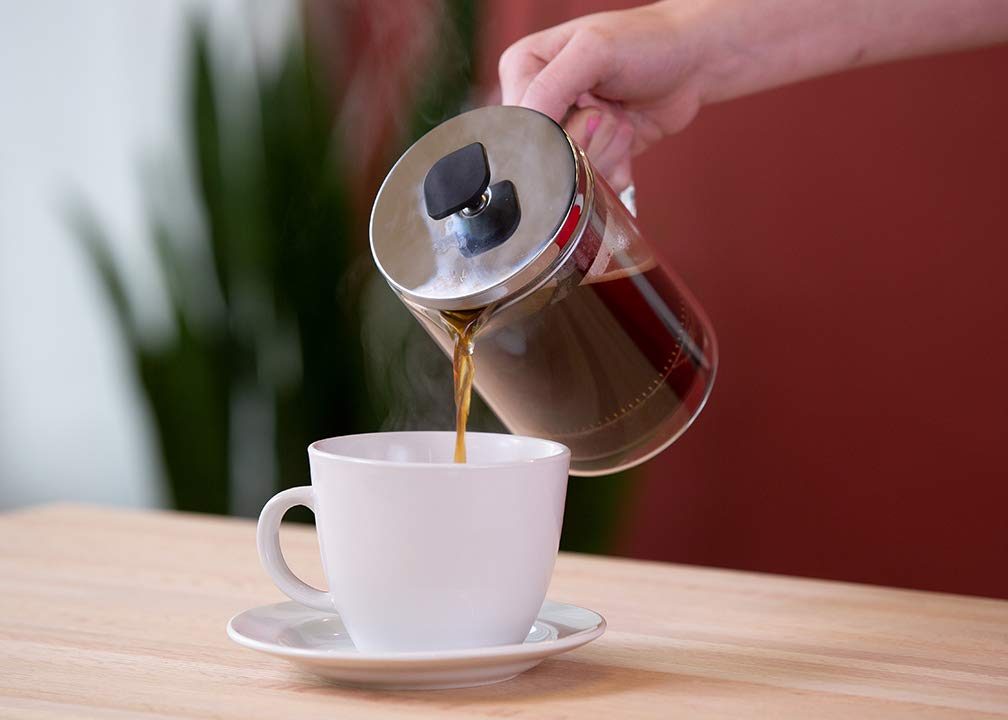 Double Wall Glass French Press 33.8oz X134911