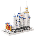 2801Pcs Swan Castle Architecture Micro Building Bricks Model Kit W805741
