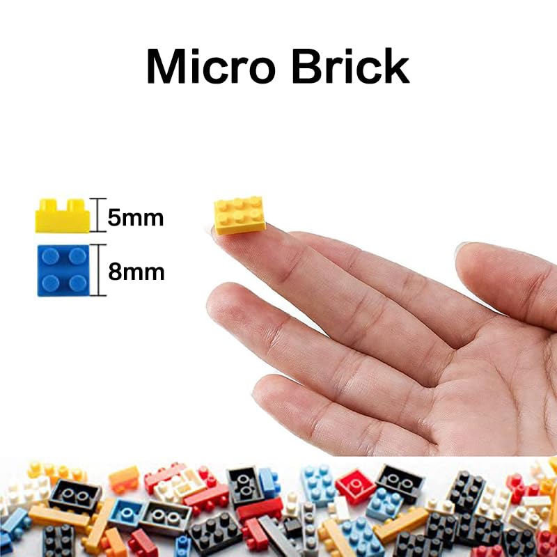 2801Pcs Swan Castle Architecture Micro Building Bricks Model Kit W805741