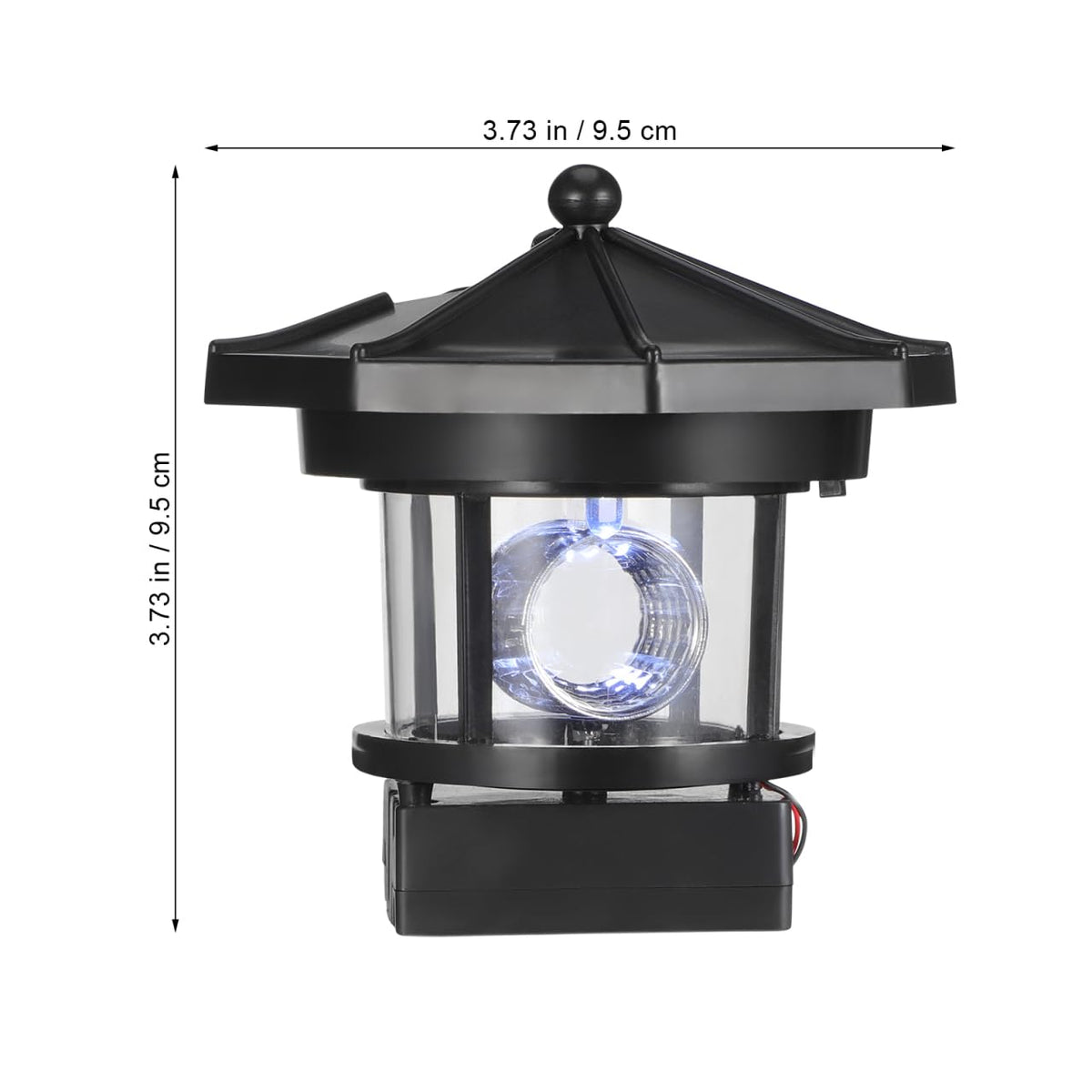 Solar LED Lighthouse Waterproof Garden Lights U7312