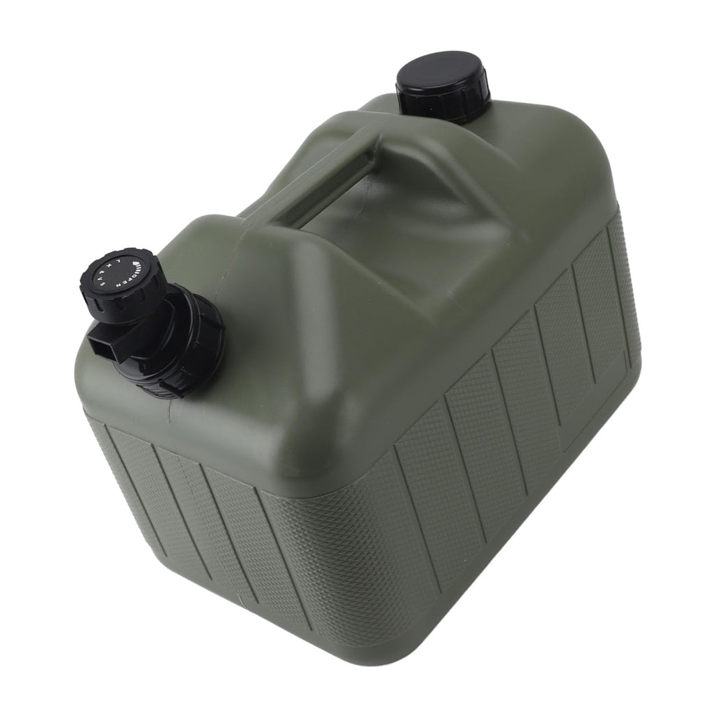 10L Green Camping Water Container with Faucet A42586