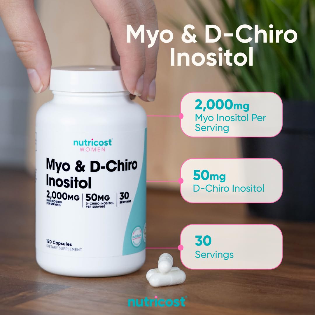 120 Capsules GMO-Free Inositol R80229