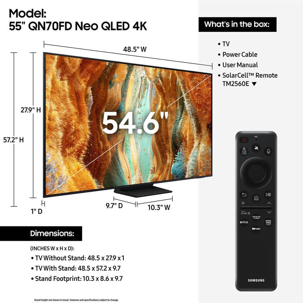 55 inch Neo QLED 4K Mini LED Smart TV T648723
