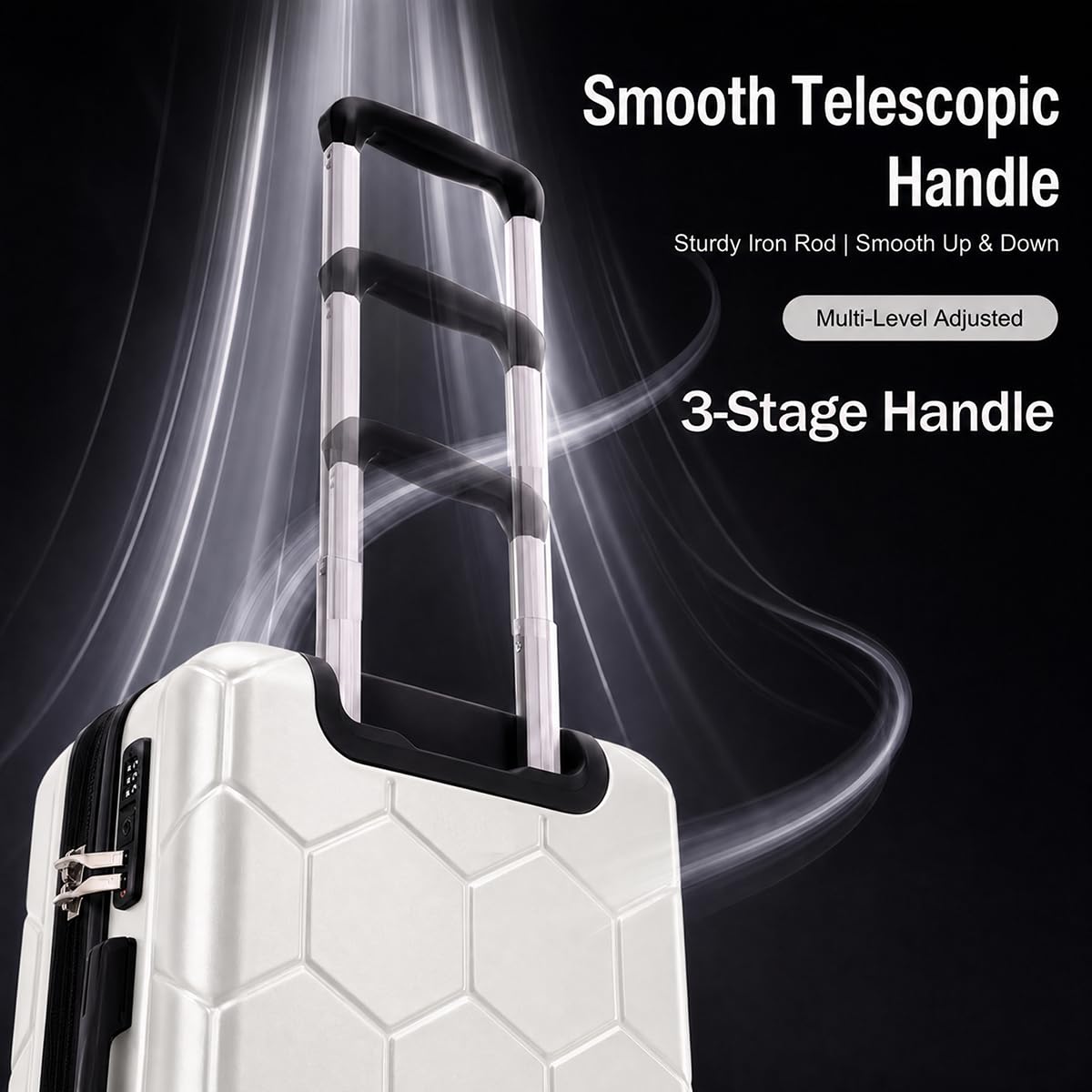 20 Inch Hardshell Expandable Carry On Luggage with TSA Lock Z262