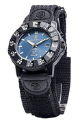 Blue Face 3ATM Water Resistant Quartz 40mm Tactical Watch U1069