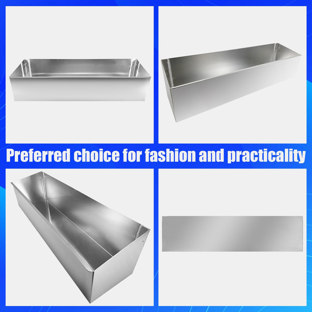 Aluminum Fuel Tank Rack 46" 4 5-Gallon Jugs Silver C667