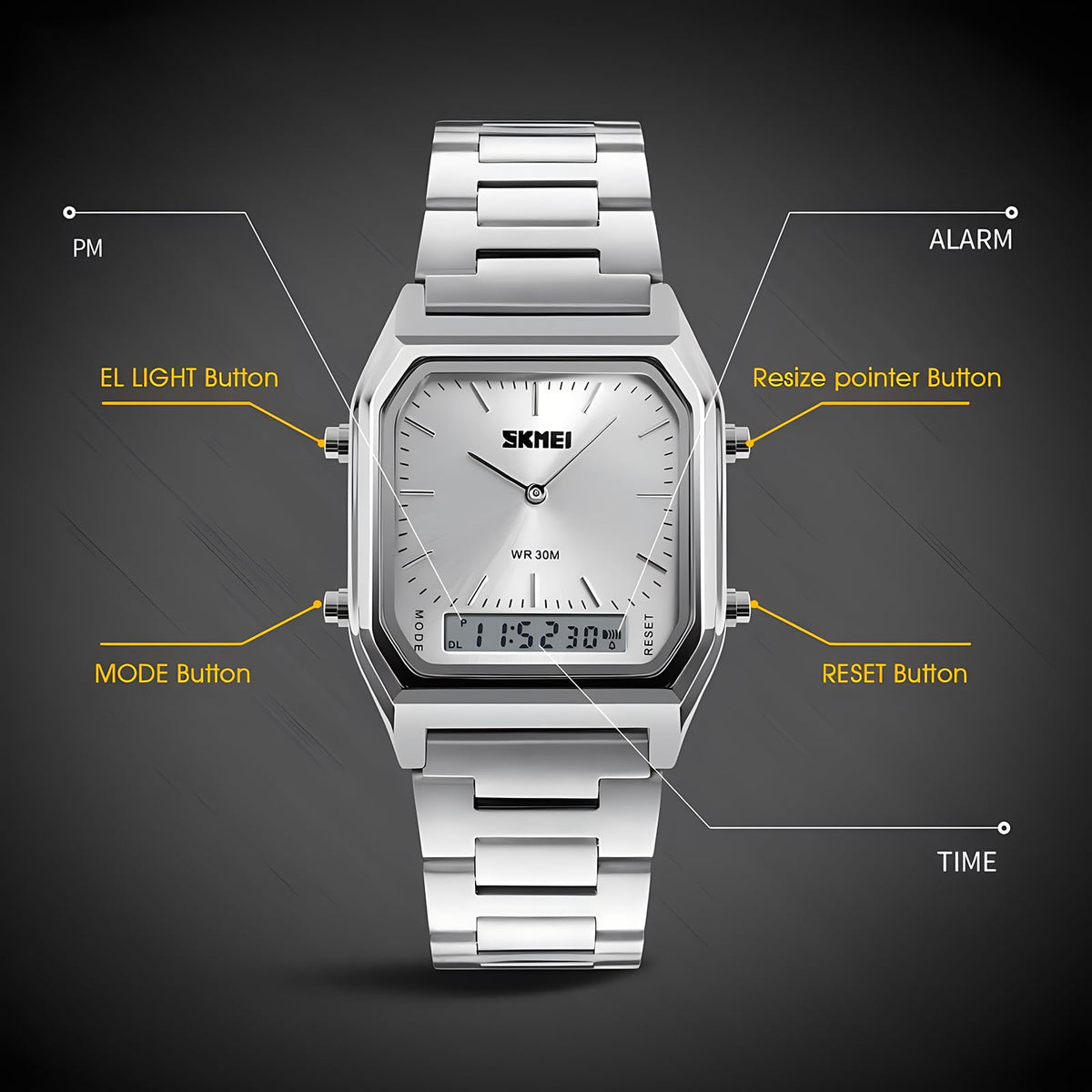 Military Analog Digital Watch N257