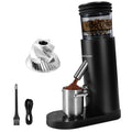 Cordless Black Conical Burr Coffee Grinder O151