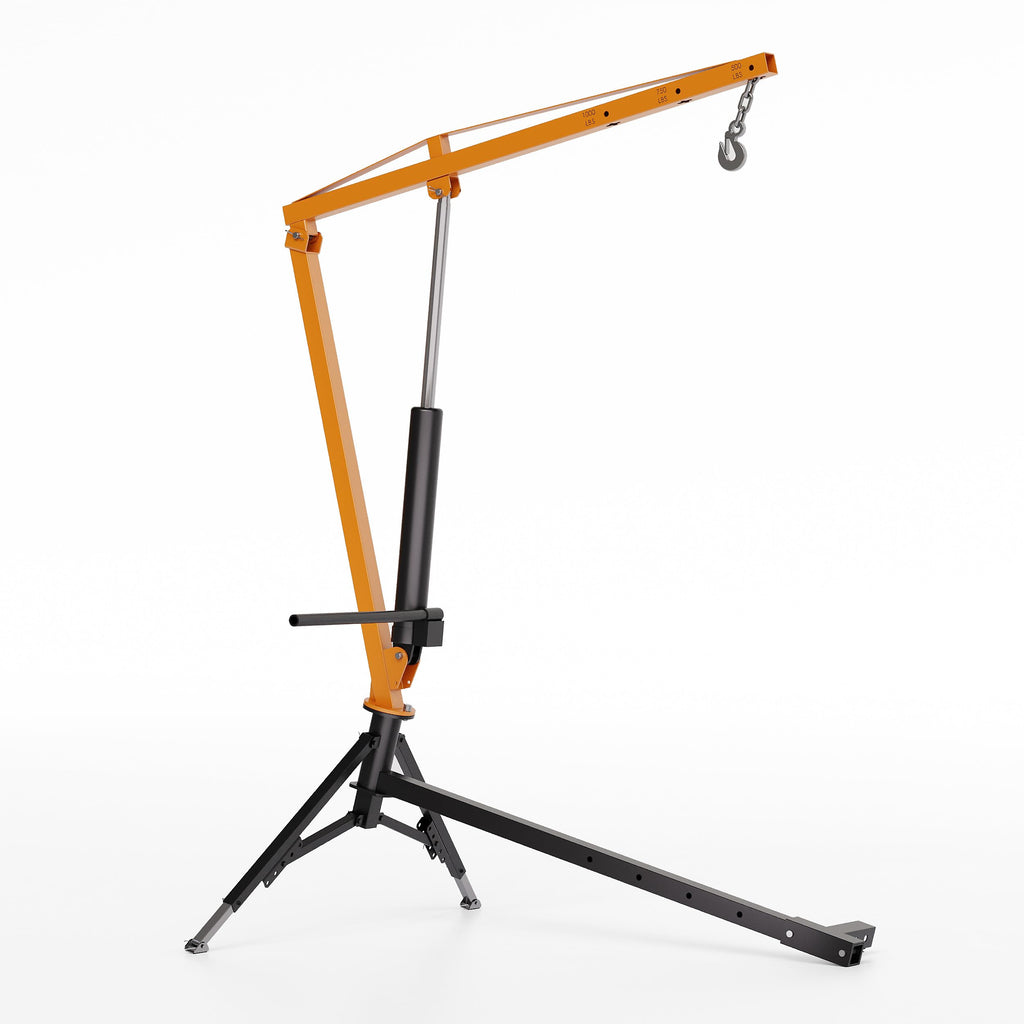 Heavy Duty Hydraulic Hitch Mounted Truck Crane with 360 Degree Swivel Boom A747