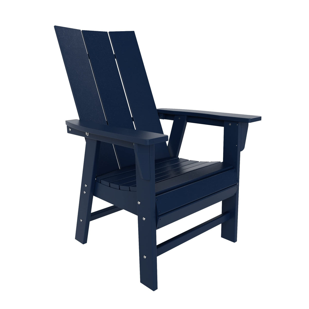 HDPE Adirondack Dining Chair Navy Blue L782801