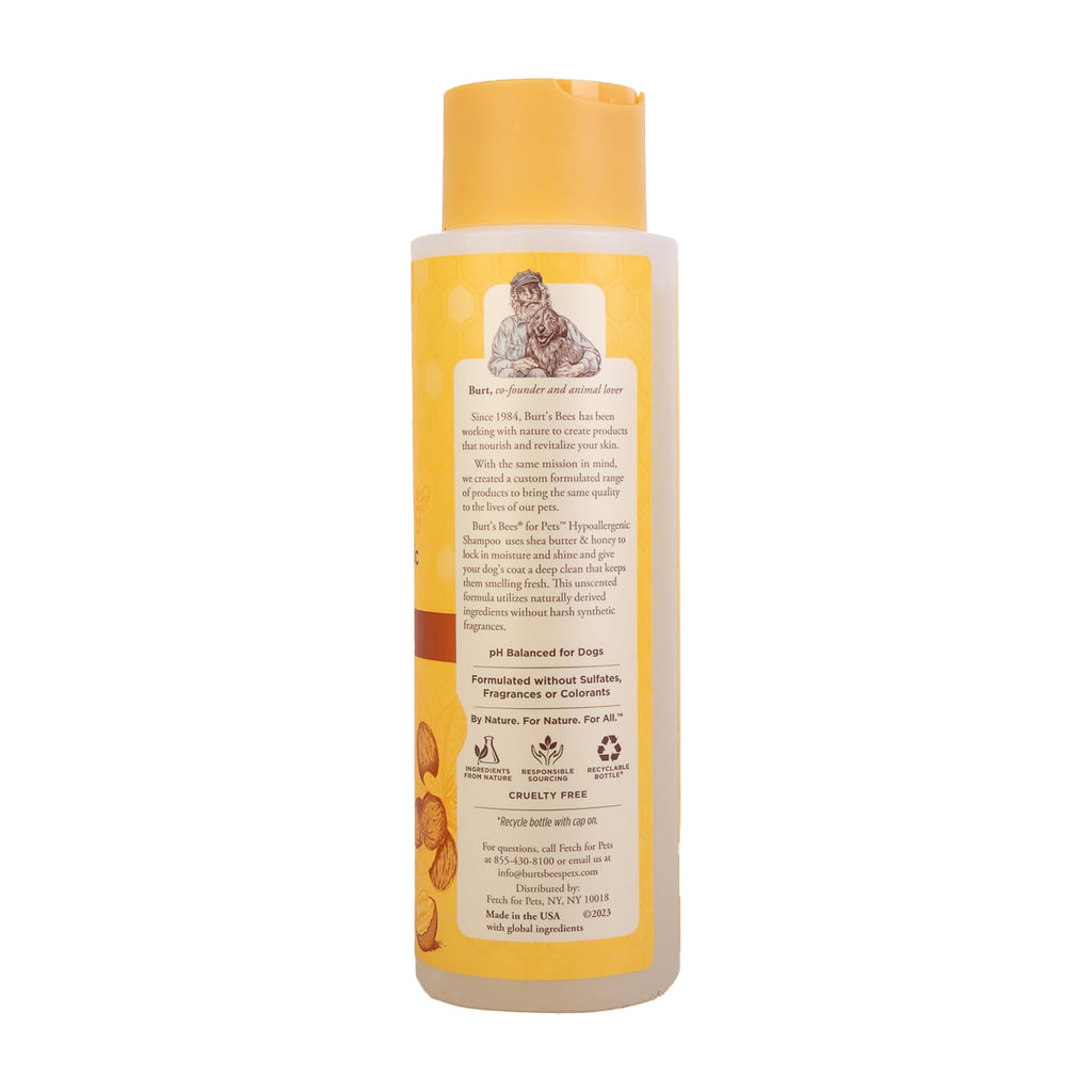 Hypoallergenic Dog Shampoo Shea Butter Honey 16 Fl Oz O488