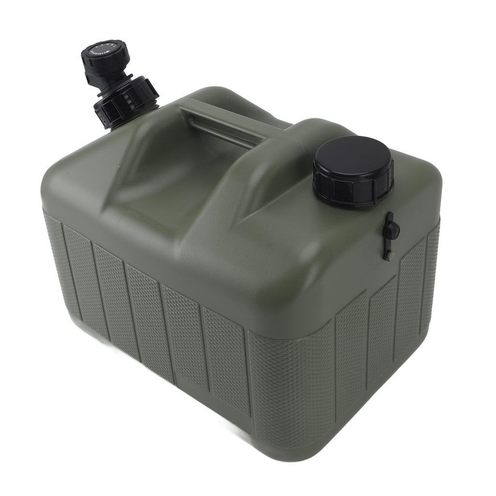 10L Green Camping Water Container with Faucet A42586