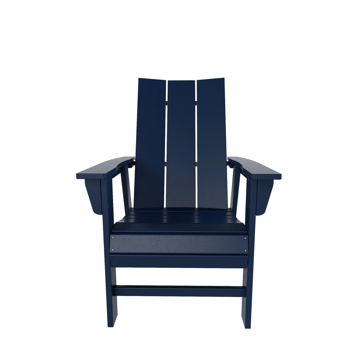 HDPE Adirondack Dining Chair Navy Blue L782801