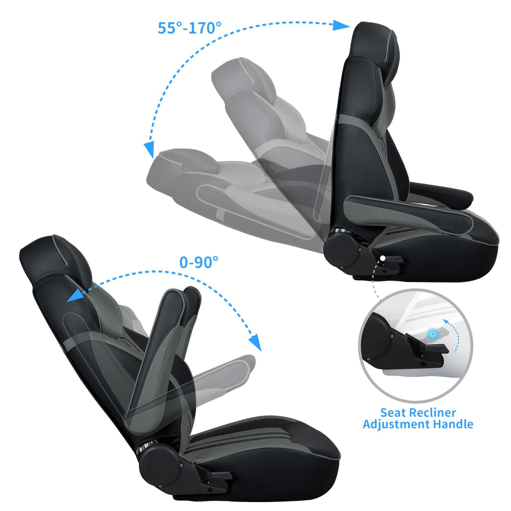 Luxury Pontoon Captains Chair Boat Seat Z7521