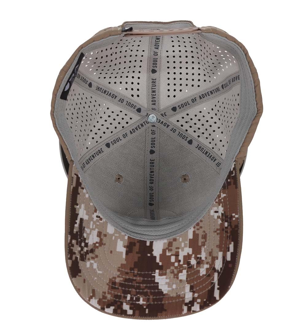 Khaki Camo Trucker Hat C653