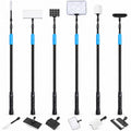 6 in 1 Aquarium Cleaning Tool Kit with Telescopic Long Handle C7696