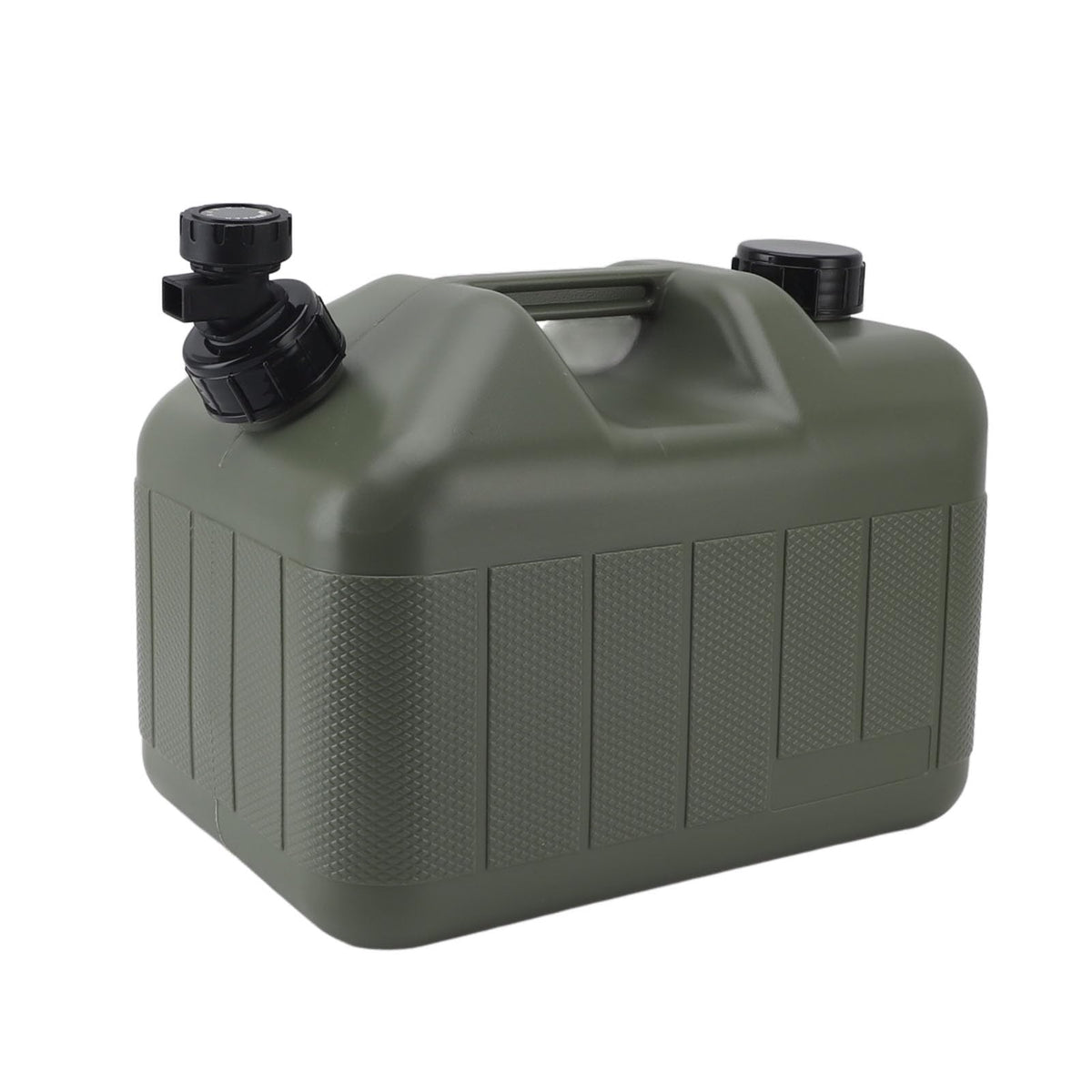 10L Green Camping Water Container with Faucet A42586