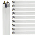 24 Inch T8 Fluorescent Tube Light Bulb 17W 5000K 1230 Lumen G13 Bi-Pin Base Pack of 10 S66809