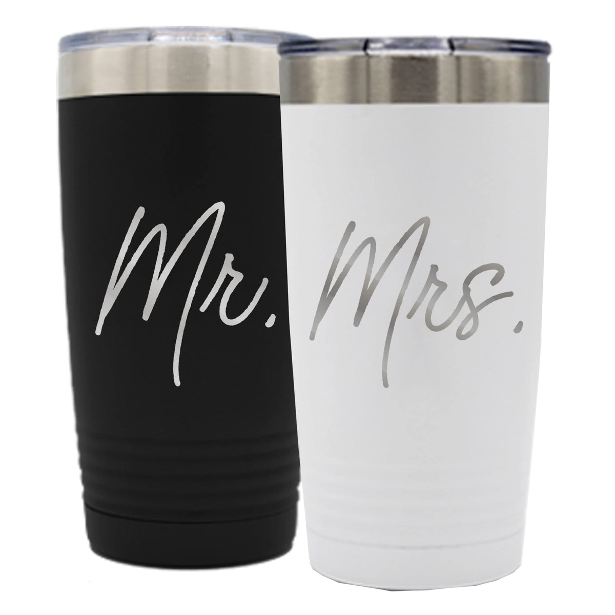 Set of 2 Stainless Steel Double Wall Vacuum Insulated Travel Tumbler K620261