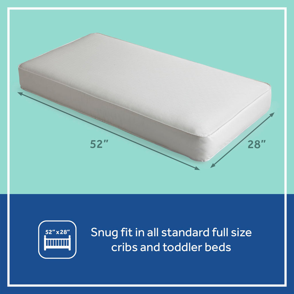 Breathable 2 Stage Hybrid Memory Foam Crib Mattress G9225