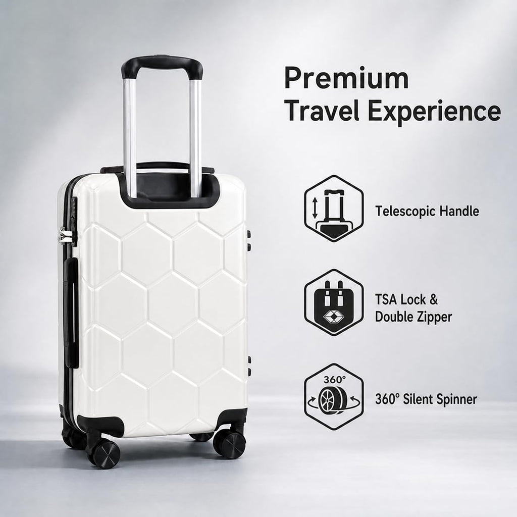 20 Inch Hardshell Expandable Carry On Luggage with TSA Lock Z262