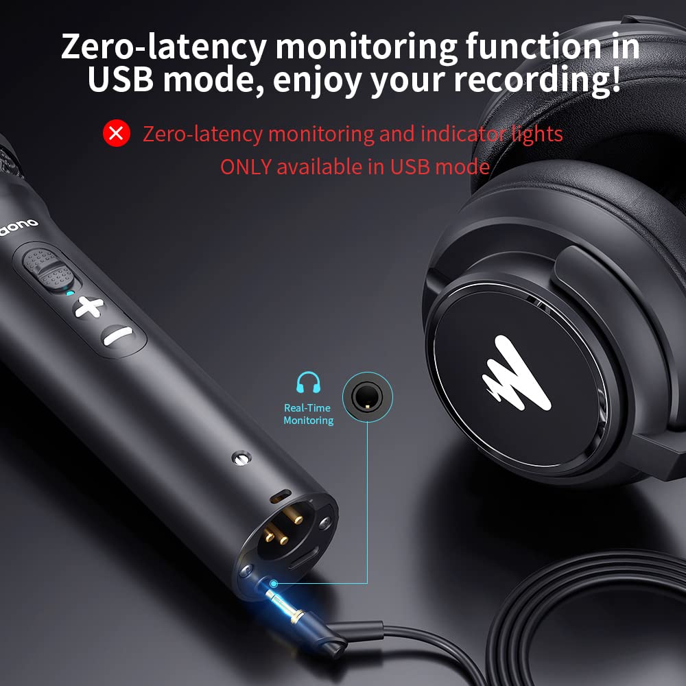 USB XLR Dynamic Podcast Microphone T5305