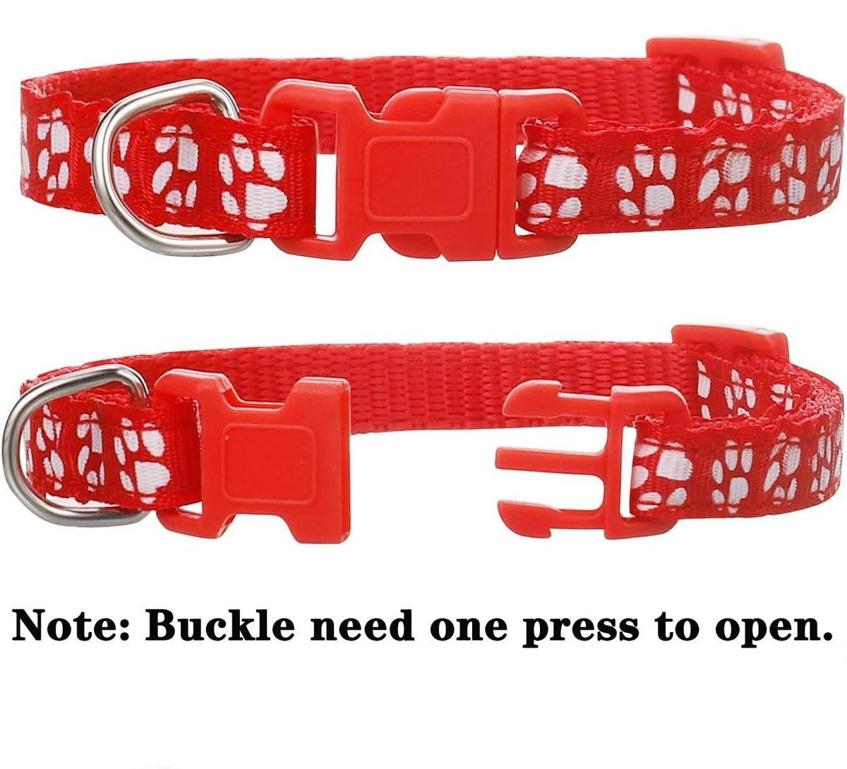 12 Pack Adjustable Puppy Collars F848