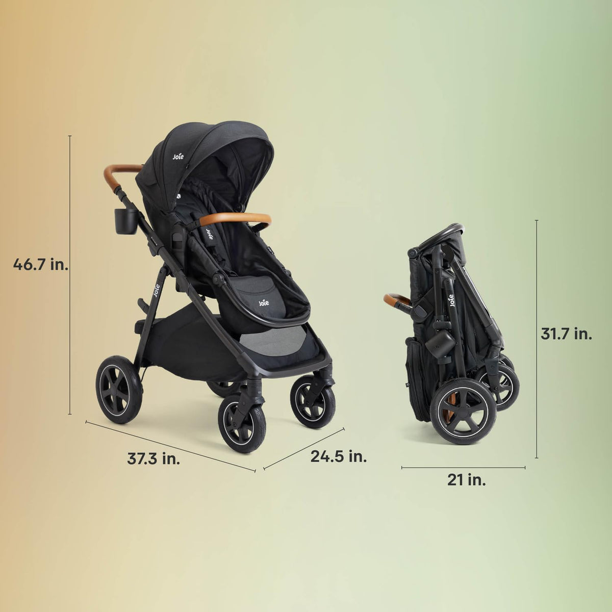 4-in-1 Stroller & Car Seat Travel System V7876