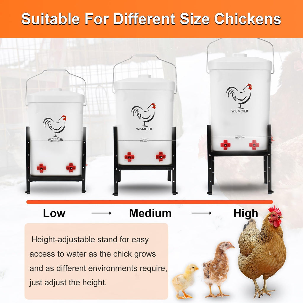 3 Gallon Heated Chicken Waterer X740392
