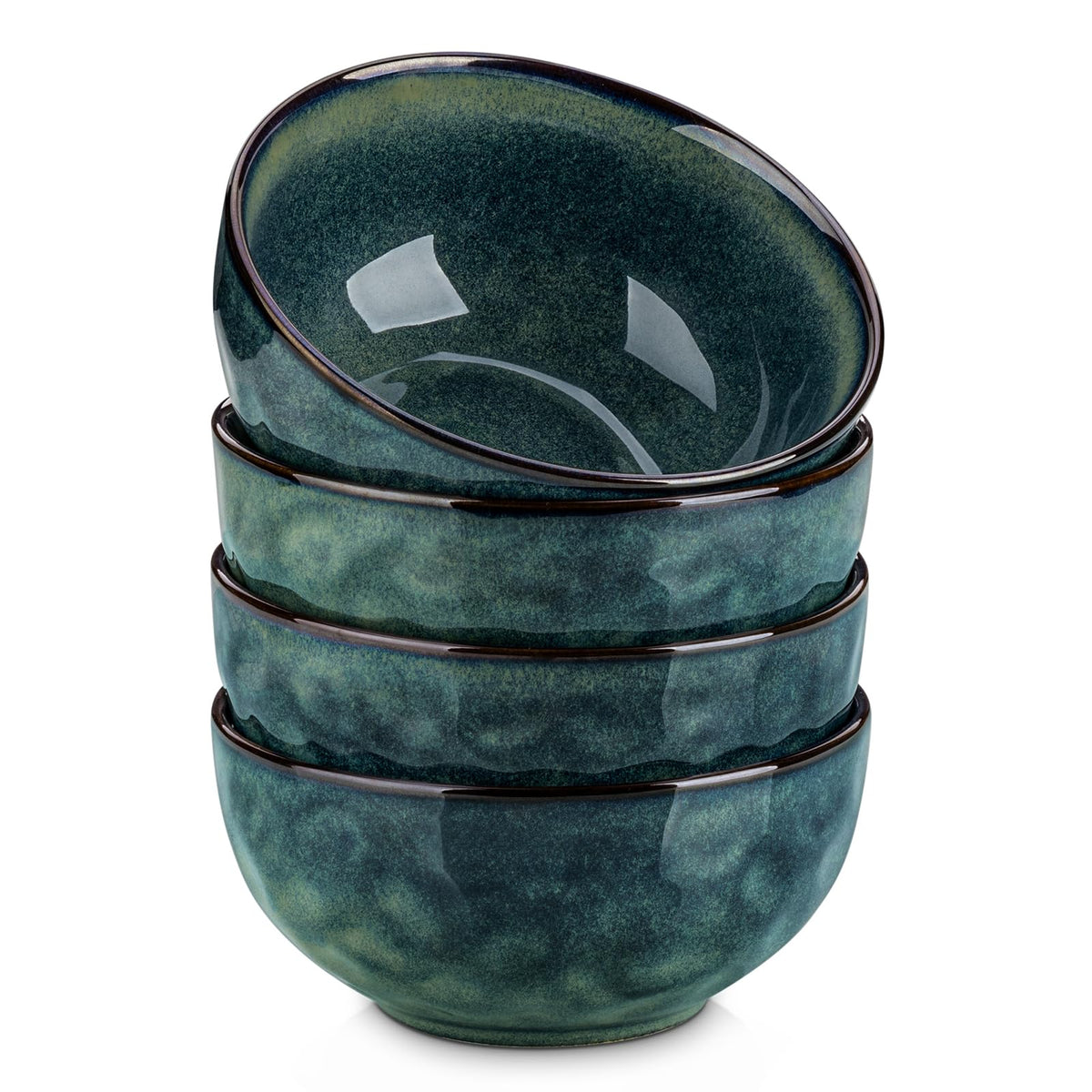 Ceramic Green Bowls Set of 4 Q30991