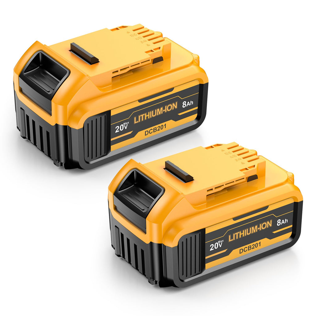 2 Pack 8.0ah Replacement Battery with LED Indicator A60339