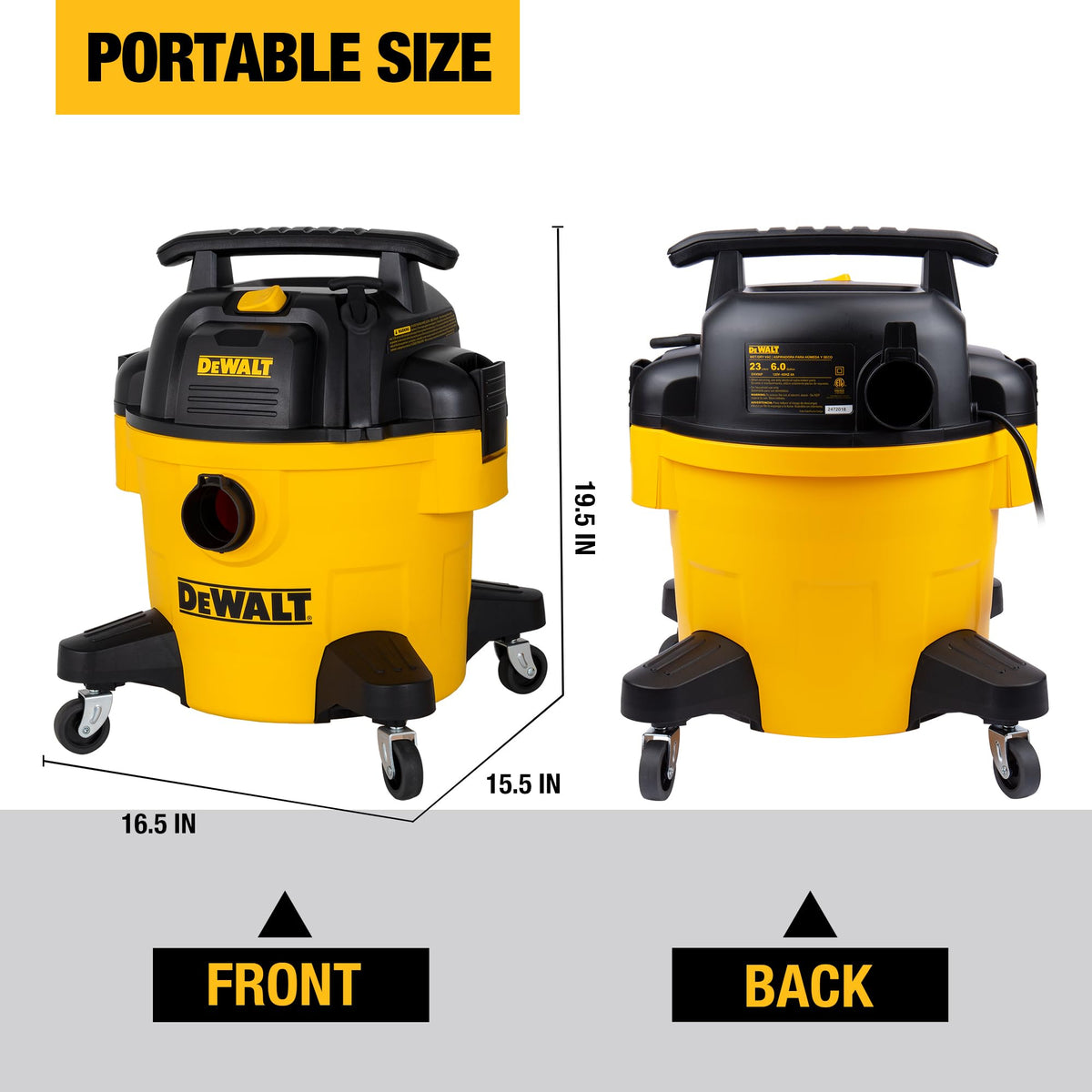 6 Gal Wet/Dry Shop Vacuum with Blower B86235