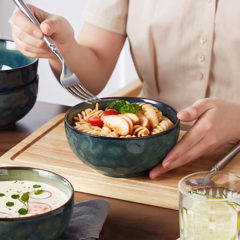 Ceramic Green Bowls Set of 4 Q30991