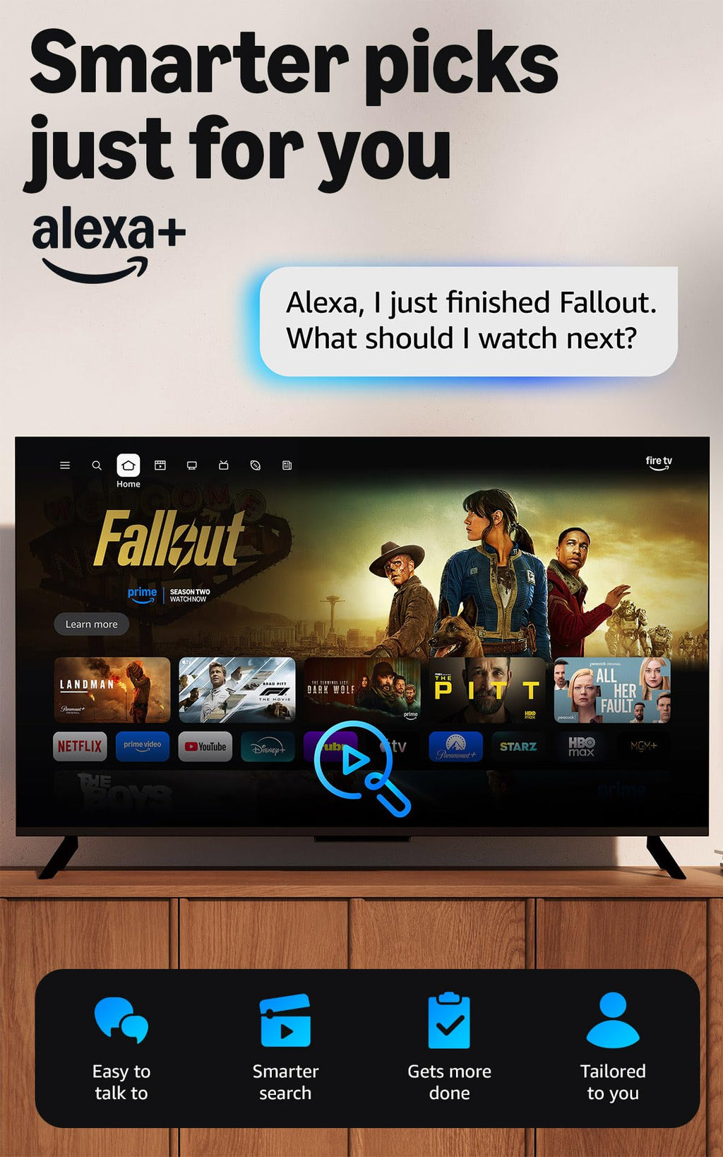 AI-powered Hands-free Streaming Device 4K Ultra HD I12908