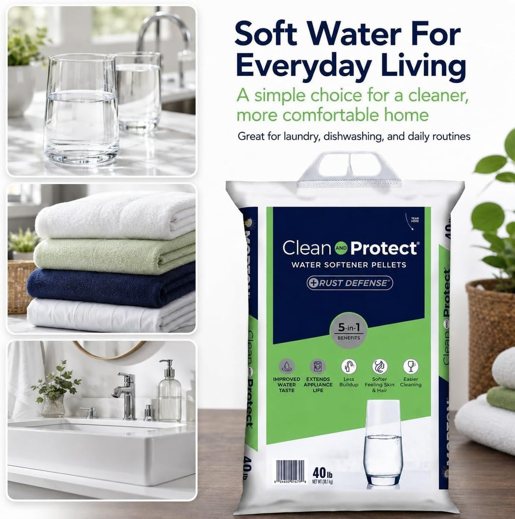Water Softener Salt 40 lb Crystal X17635
