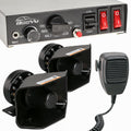 12V 400W Warning Emergency Siren PA System J64813