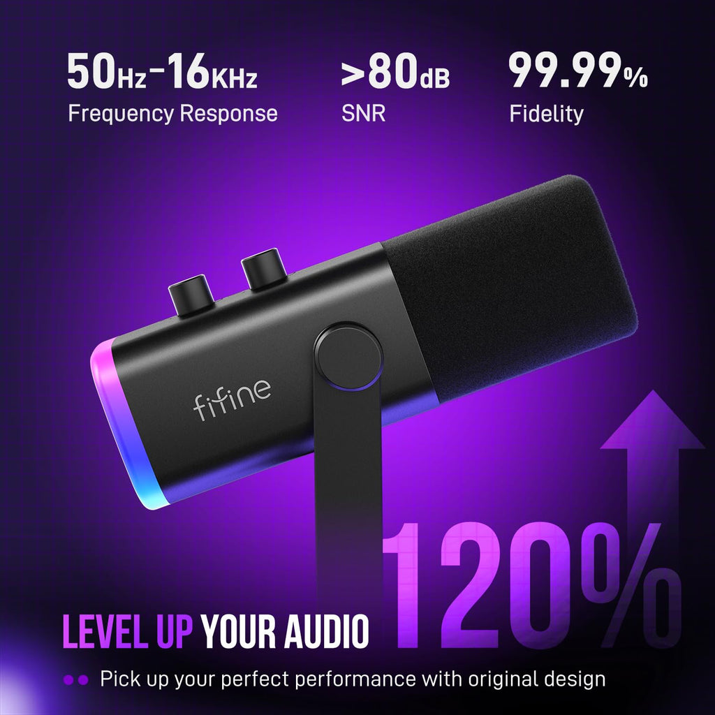 USB/XLR Dynamic Microphone H774