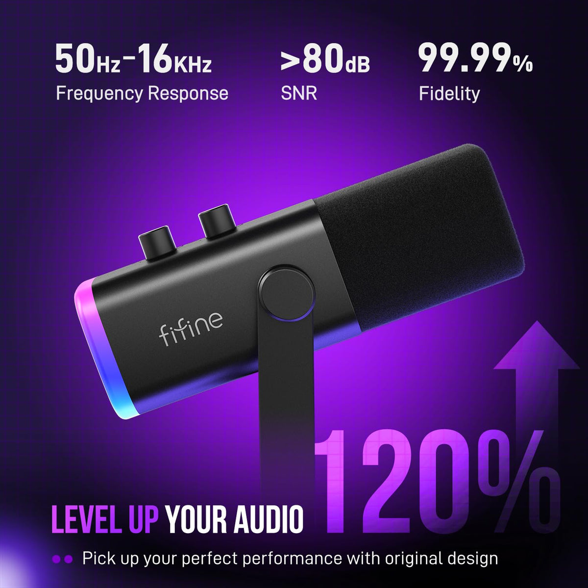 USB/XLR Dynamic Microphone H774