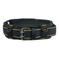 2-Inch Padded Tool Belt with 4 D-Rings Heavy Duty Double Metal Roller Buckle X121327