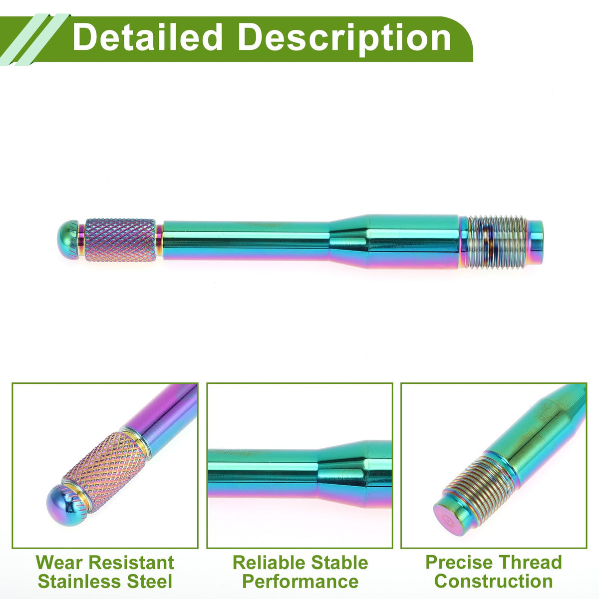 M14x1.25 120mm Wheel Alignment Pin Stainless Steel T2436