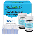 Glucose Test Strips 100 Count No Coding Q4699